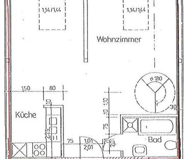 +++2 Zimmer-Dachwohnung mit Galerie, 5. OG ohne Aufzug,, Bad mit Wa... - Photo 5