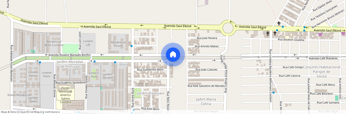 Avenida Rosalvo Marques Bonfim, Parigot de Souza, Londrina - PR, 86082-690, Brazil