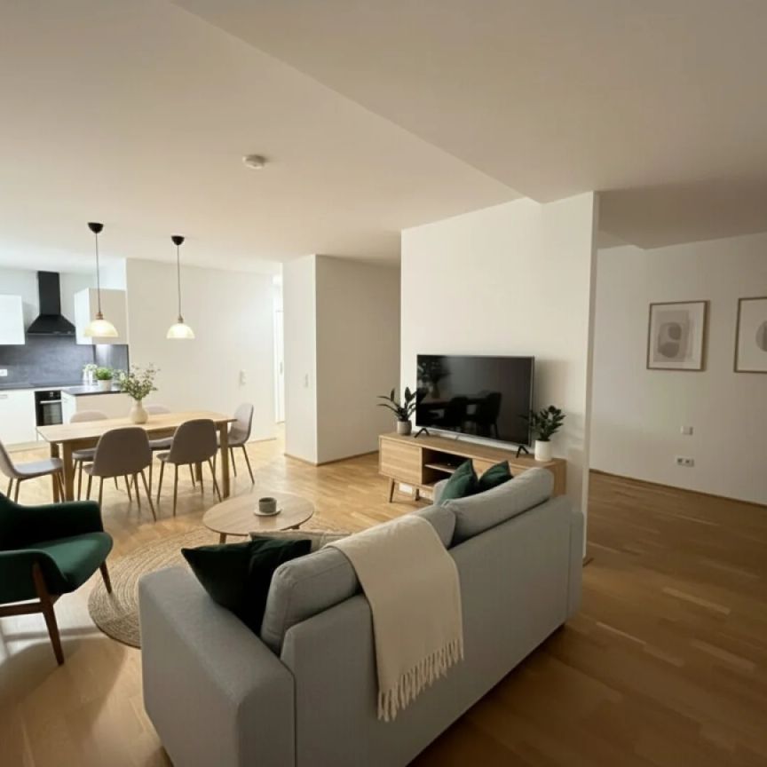 LEO 131 - Traumhafte 1.5-Zimmer Gartenwohnung in Hofruhelage! Nahe Siemens, Floridsdorf und vielen Grünflächen! - Photo 1