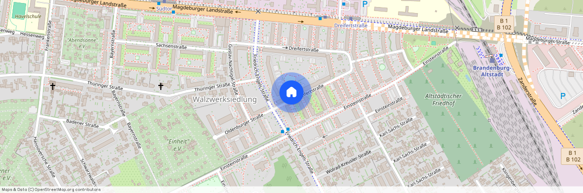 Dreifertstraße 134, Brandenburg