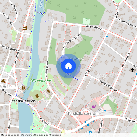 Snäckbergsstigen 11, Torshälla Centrum +65 År