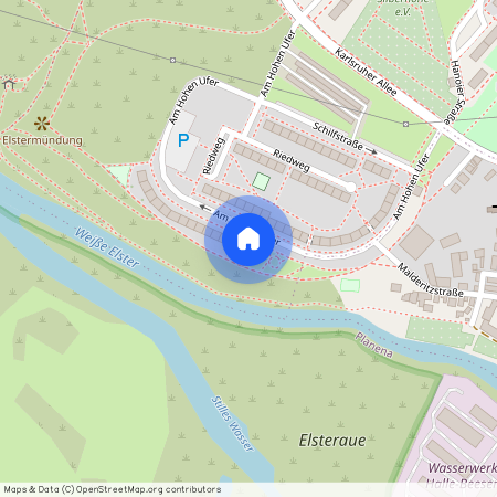 Am Hohen Ufer 25, Halle