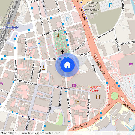 Cross Church Street, Town Centre, Huddersfield, HD1