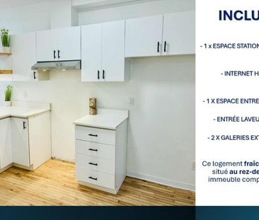 ! 4 1/2 À LOUER – MULTIPLES INCLUSIONS ! - Photo 2