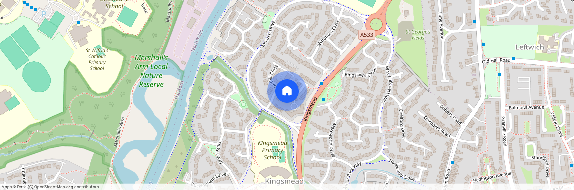 Blakemere Drive, Kingsmead, CW9