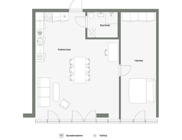 Moselundsvej 3, 4 - dør 5 - Photo 1