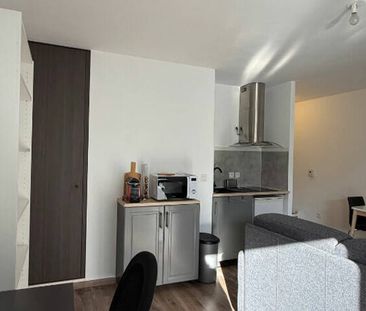 Studio 1 pièce meublé, terrasse, Artem - Photo 1