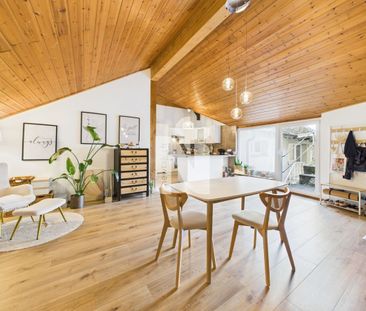 Charming 2,5-Zimmer-Maisonette mit Terrasse, Ausblick und Naturfels - Foto 1