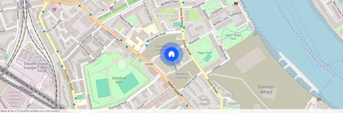 Kingwood Apartment, Waterline Way, SE8