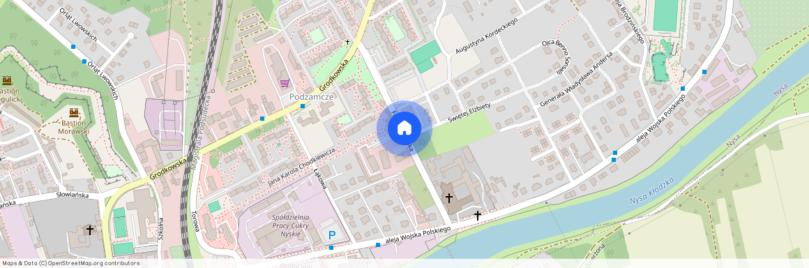 ul. Franciszkańska, Nysa, Nysa, nyski, opolskie