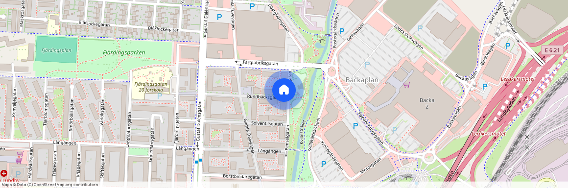 Gothenburg, Kvillebäcken, Rundbäcksgatan 1