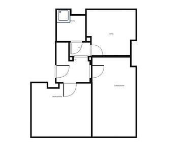Preisgünstige und ansprechende 2-Zimmer-Wohnung - Foto 1