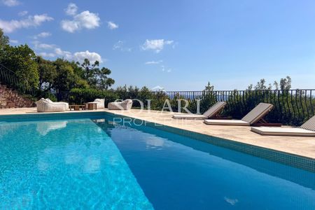 Villa vue mer avec piscine à pied du village de Théoule - Photo 3