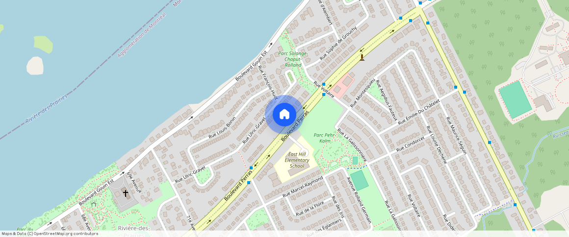 ** Boulevard Perras, Rivière-des-Prairies-Pointe-aux-Trembles, Rivière-des-Prairies-Pointe-aux-Trembles, Ile de Montréal, H1C 1B1