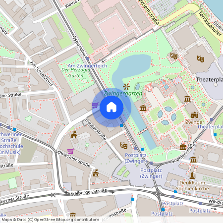 01067 Dresden - Wilsdruffer Vorstadt/Seevorstadt-West