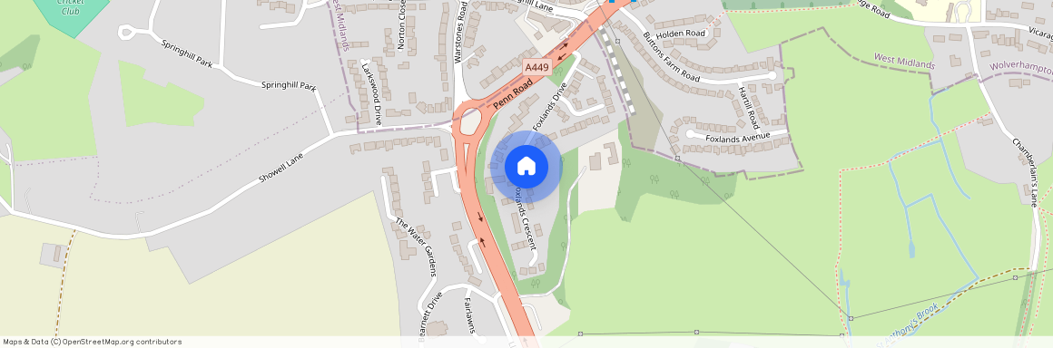 Foxlands Crescent, Wolverhampton, West Midlands, WV4