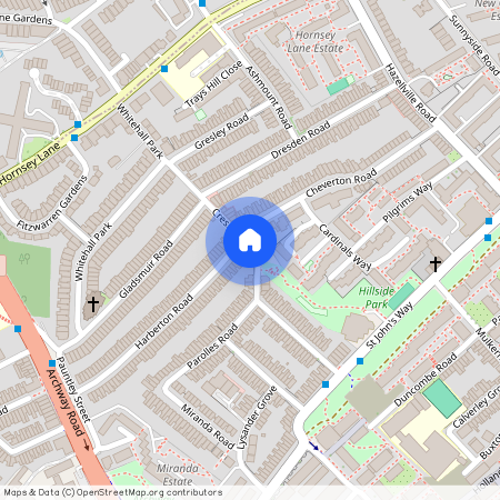 Cheverton Road, London, N19 3AZ, Whitehall Park, London, N19