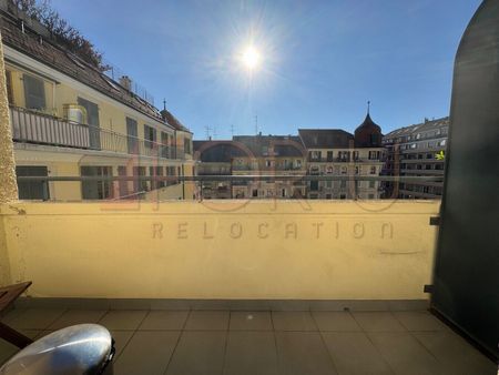 Beautiful 3.5 room furnished apartment in the city center with lake view - Photo 5