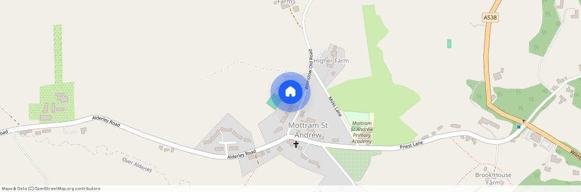 Wilmslow Old Road, Mottram St Andrew, SK10