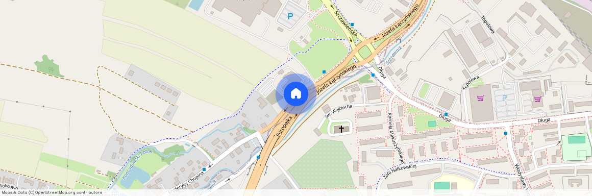 ul. Józefa Łączyńskiego, Szczawno-Zdrój, wałbrzyski, dolnośląskie