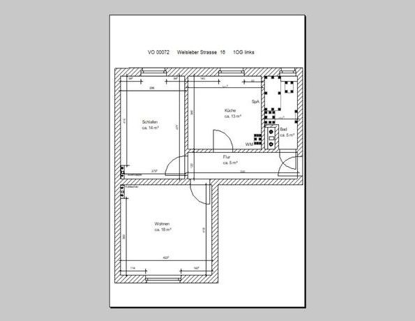Geräumige 2-Raum-Wohnung in zentraler Lage - VO72 - Foto 1