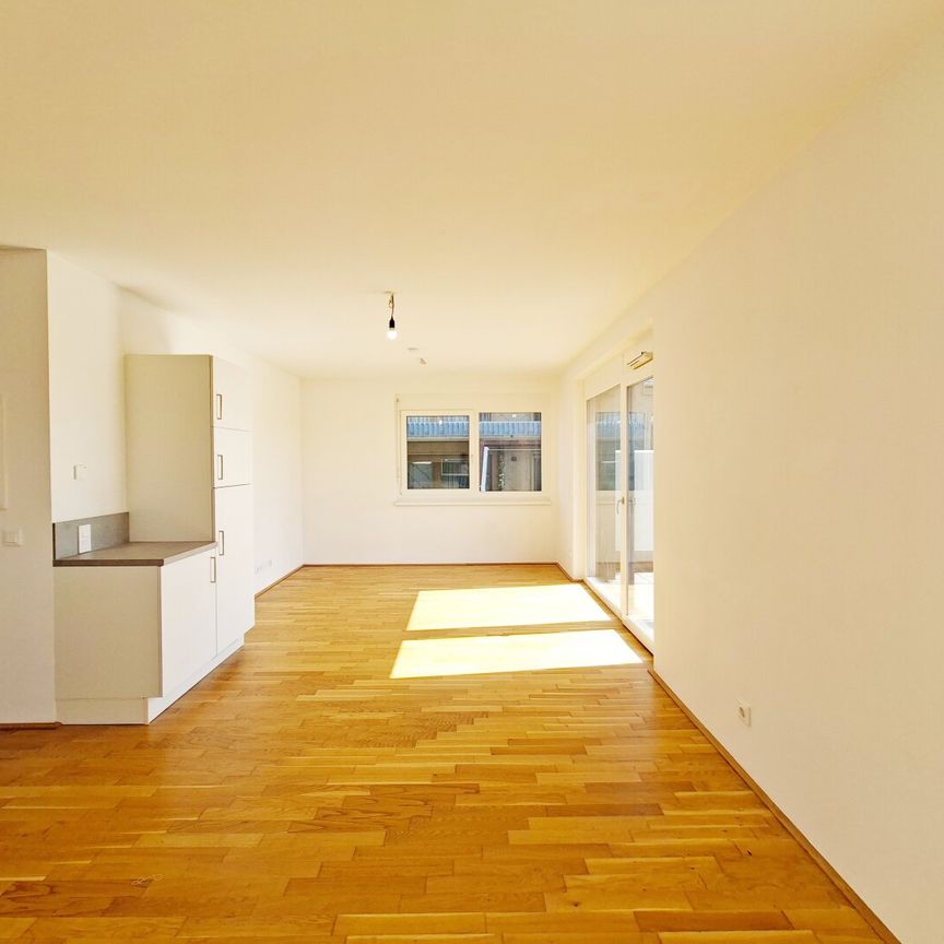 WOHNQUARTIER WILDGARTEN – 3-Zimmerwohnung mit Balkon direkt am Rosenhügel - Photo 1