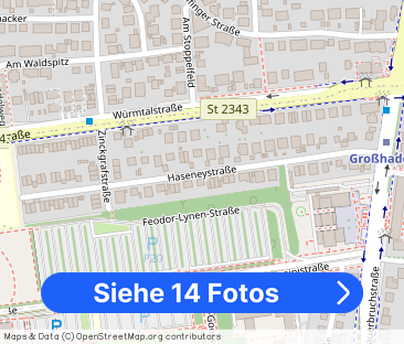 Ruhige 2-Zimmer-Dachgeschosswohnung in Top-Lage – Nähe KlinikumGroß... - Foto 1