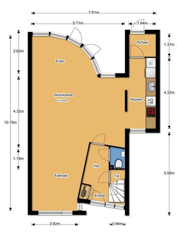 Valetaweg 60, Danswijk Noordwest, 1326MD, Almere - Photo 3