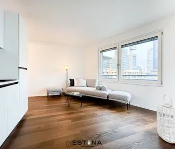 Möbliertes 2 Zimmer-Apartment mit freiem Blick auf die Neue Donau | DC Residential - Photo 1