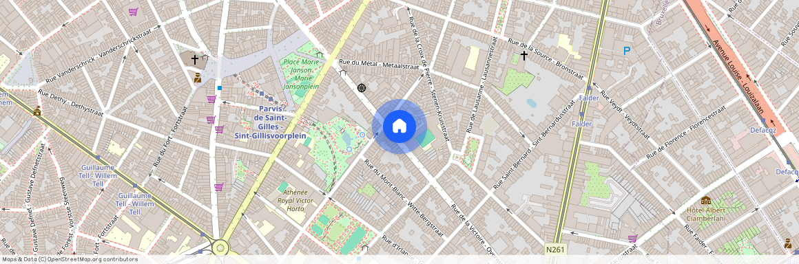 Rue de la Victoire, 122, 1060, Saint-Gilles