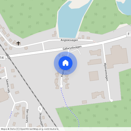 Kvarnängsvägen, Bor