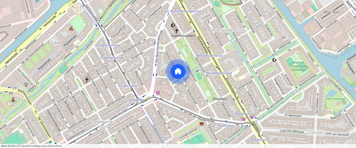 Noordpolderbuurt, 2522 RE, Pasteurstraat, Den Haag