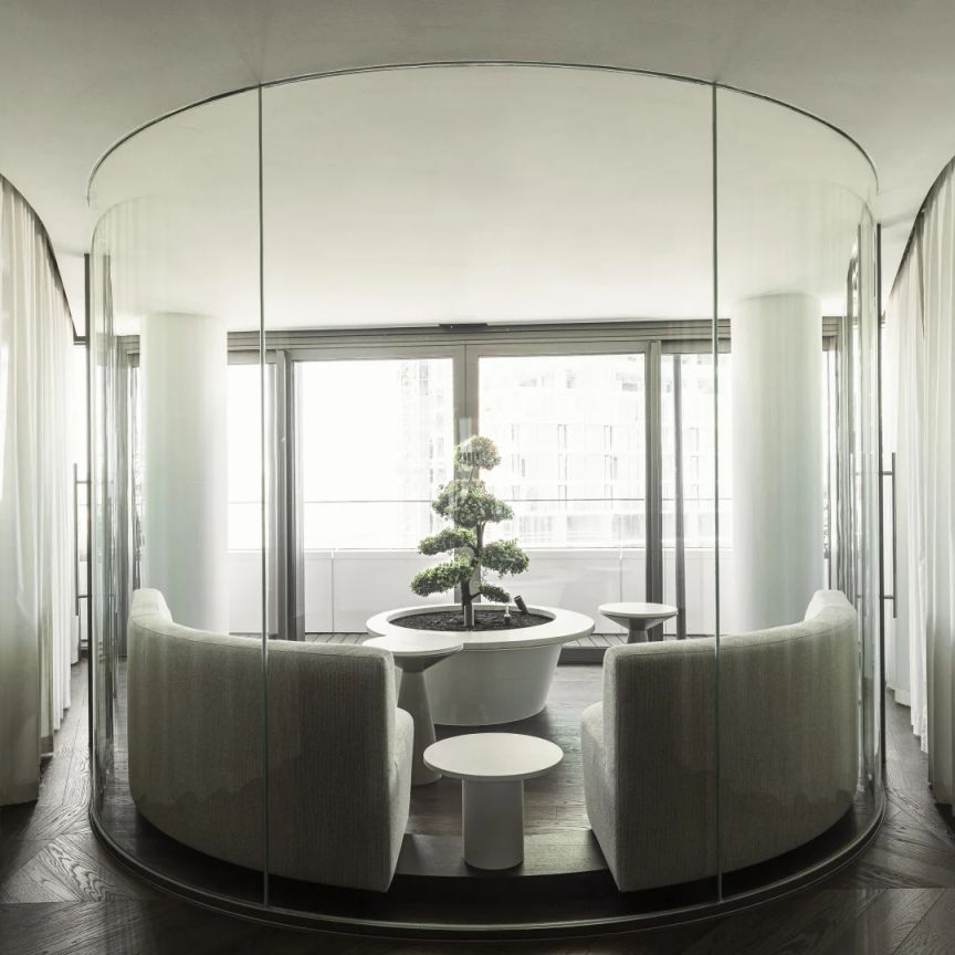 44. Etage: Wellness, Gym, Pool und den schönsten Ausblick mit Sonnenuntergang auf Kahlenberg - Foto 1