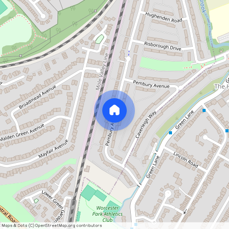 Pembury Avenue, Worcester Park, KT4