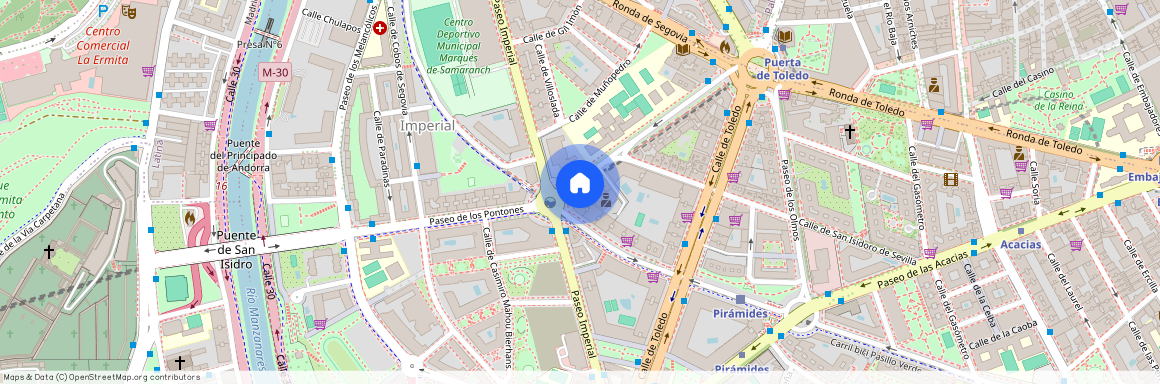 P.º de los Pontones 29, 32, 28005 MADRID, Embajadores, La Latina