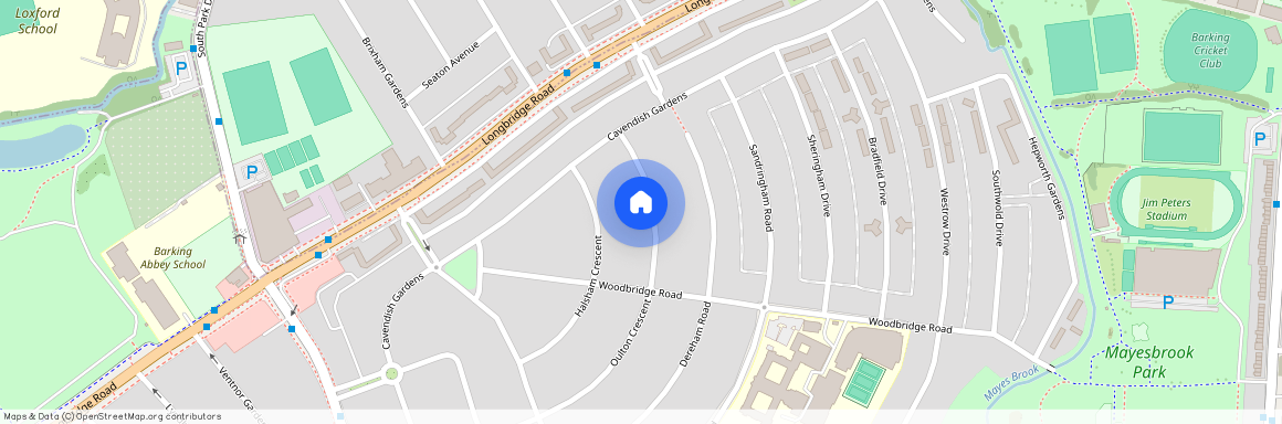 Oulton Crescent, Barking, Essex, IG11