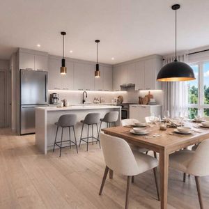 4 1/2 + espace bureau/détente à louer à Bromont - Photo 2