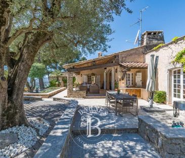 Mougins - Domaine privé - Bastide de Charme - 6 Chambres - Vue mer panoramique - Piscine - Photo 3