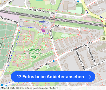 München Aubing (4 41) 2-Zimmer-Wohnung 46,11 m2 EG teilmöbliert mit... - Foto 1