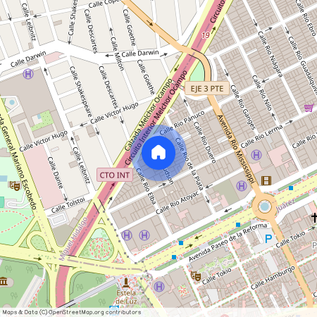 Río Hudson 15, Cuauhtémoc, 06500 Ciudad de México, CDMX #15, Colonia Cuauhtémoc, C.P. 06500, Df / Cdmx