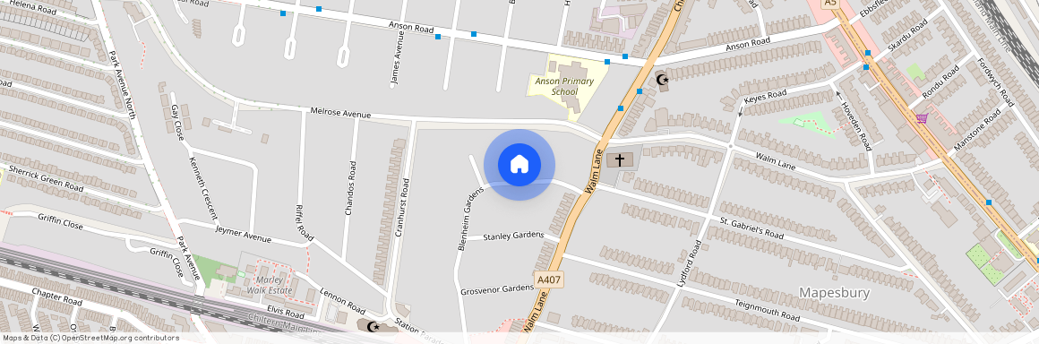 Blenheim Gardens, Willesden Green NW2