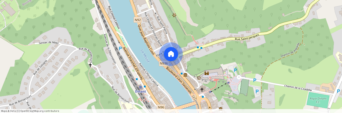 Rue Saint-Jacques 8, 5500 Dinant