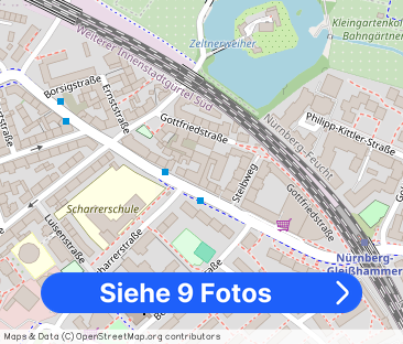 Loft-Feeling im Erdgeschoss: Stilvolle 2-Zimmer-Wohnung mit Einbauk... - Foto 1