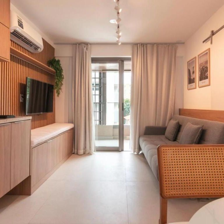 Apartamento novo e mobiliado para alugar no Jardim Botânico - Foto 1