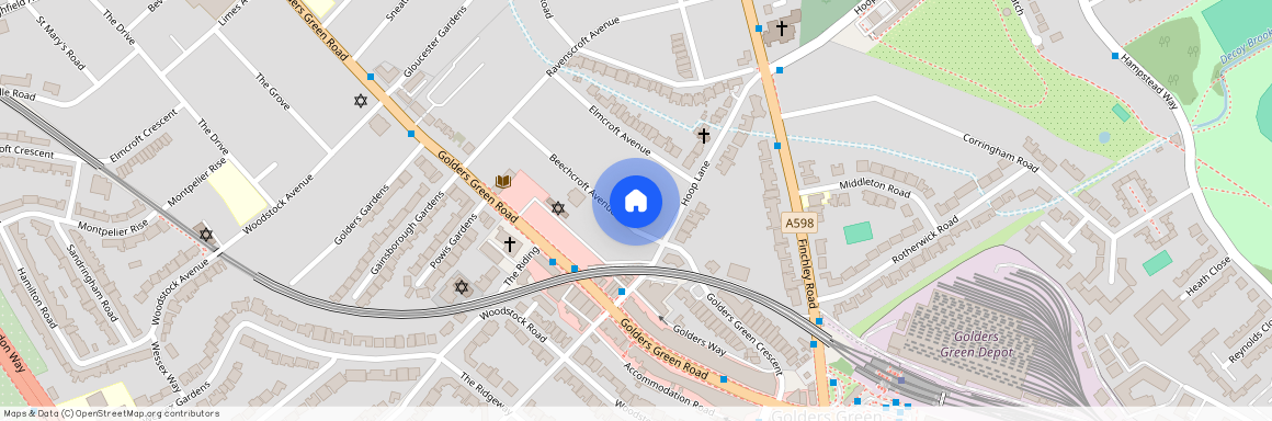 BEECHCROFT AVENUE, GOLDERS GREEN, NW11