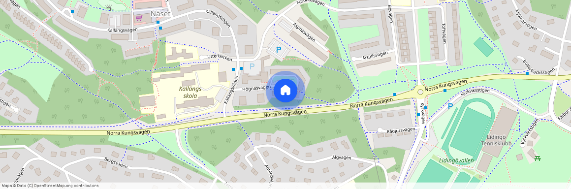 Näset, Lidingö, Stockholm, Högnäsvägen 8