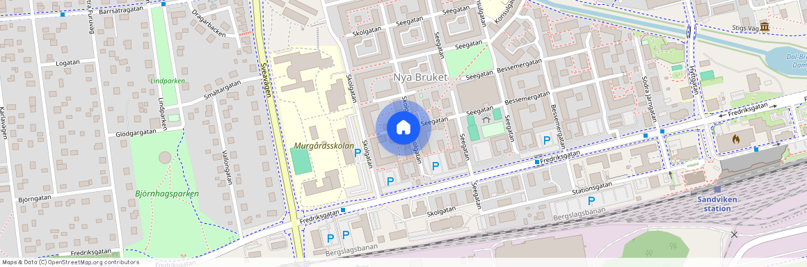 Nya Bruket, Sandviken, Gävleborg, Skolgatan 2 D