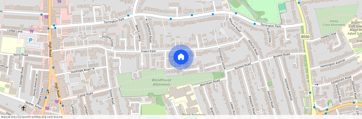 Friern Park, North Finchley, London, N12