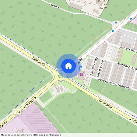 ul. Złotoryjska, Legnica, dolnośląskie