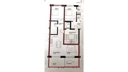 2½ Zimmer-Wohnung in Basel - Iselin, möbliert, auf Zeit - Foto 3